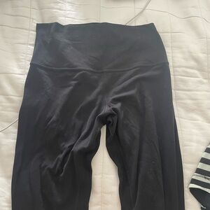 Lululemon black Align leggings. Size 8